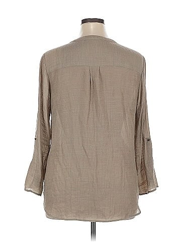 Notations Long Sleeve Blouse (view 2)