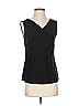 Tahari by ASL Black Sleeveless T-Shirt Size S - photo 1