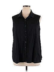 Lyssé Sleeveless Button Down Shirt