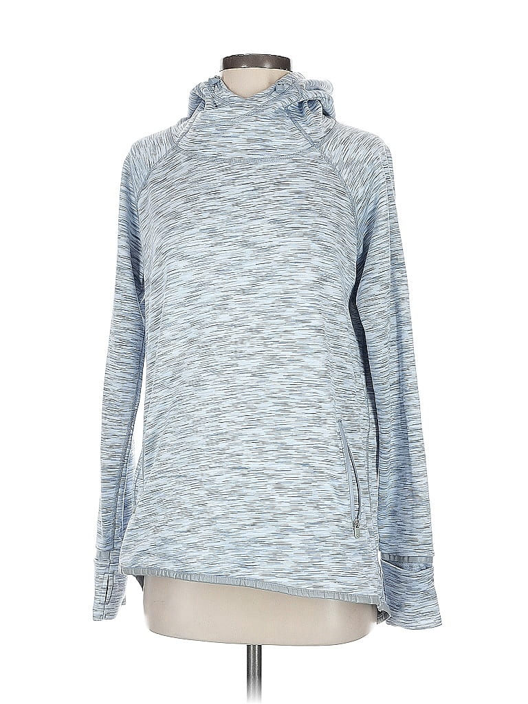 Pre-owned Gap Fit Fleece Jacket In Blue