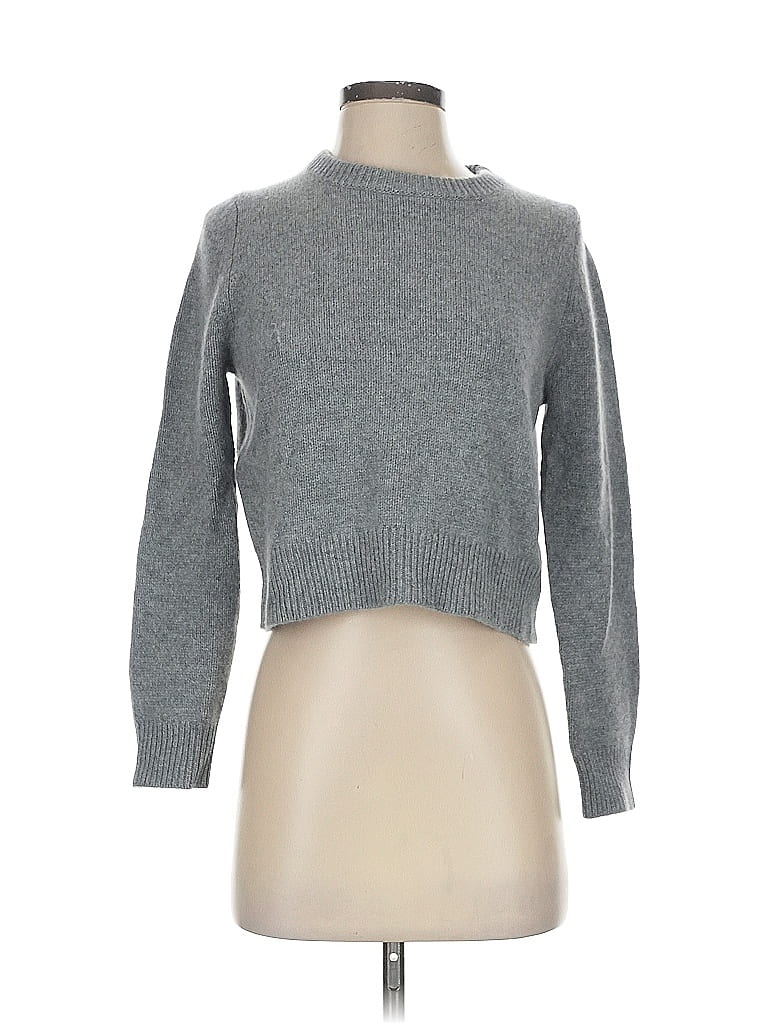Nili Lotan 100% Cashmere Gray Cashmere Pullover Sweater Size XS - photo 1