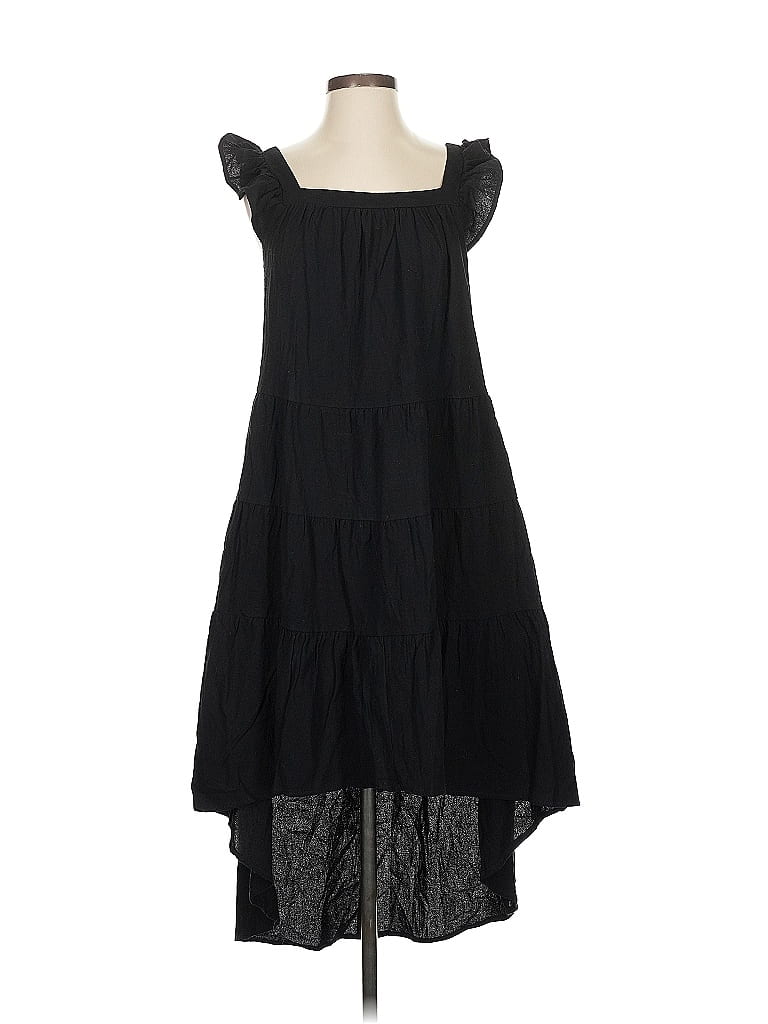 Pre-owned Unbranded Casual Dress In Black