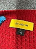 St. John 100% Wool Red Sweater Vest Size L - photo 6