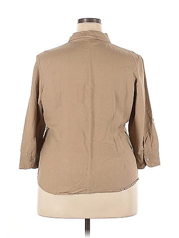 Appraisal 3/4 Sleeve Button-Down Shirt (view 2)