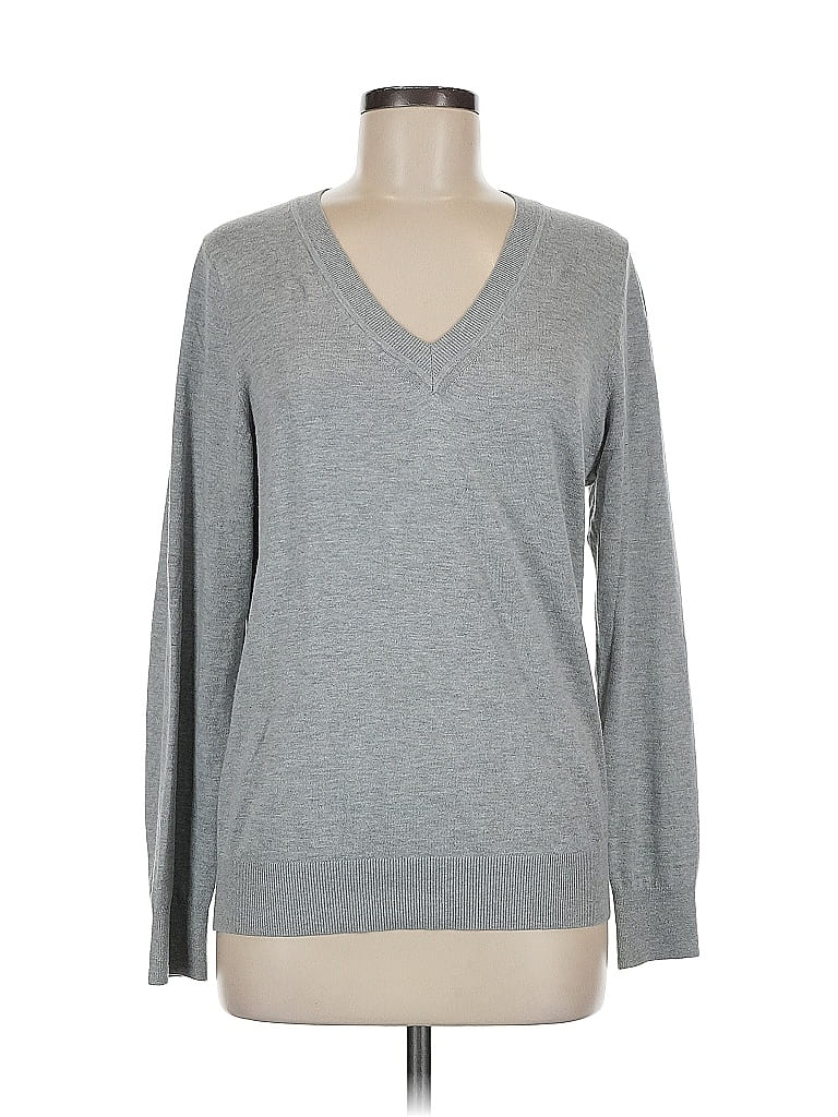 Quince Gray Pullover Sweater Size M - photo 1