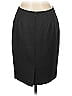 Le Suit 100% Polyester Solid Gray Black Formal Skirt Size 10 (petite) - photo 2