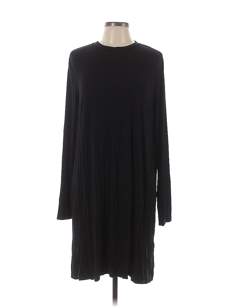 Pre-owned Shein Casual Dress In Black