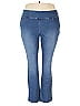 Belle By Kim Gravel Blue Jeans Size 18 - photo 1