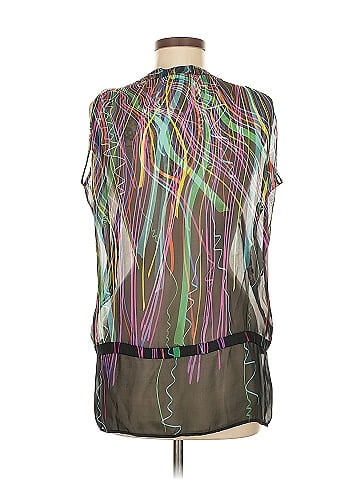 Emporio Armani Sleeveless Silk Top (view 2)