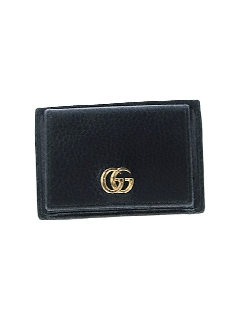 Gucci 100% Leather Black Leather Card Holder One size - photo 1