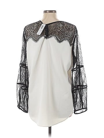Black Label by Chico's 3/4 Sleeve Blouse (view 2)
