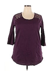 Roaman's 3/4 Sleeve Top