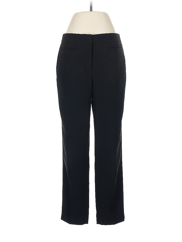 J.Crew 365 100% Polyester Solid Black Dress Pants Size 6 - photo 1