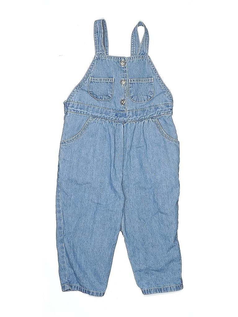 Baby Gap 100% Cotton Blue Overalls Size 2XL (big kids) - photo 1