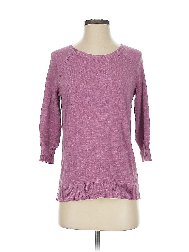 Pre-owned Sonoma Life + Style Pullover Sweater In Purple