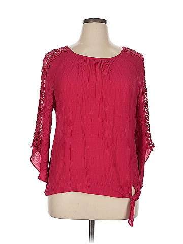 Perseption Concept 3/4 Sleeve Blouse (view 1)