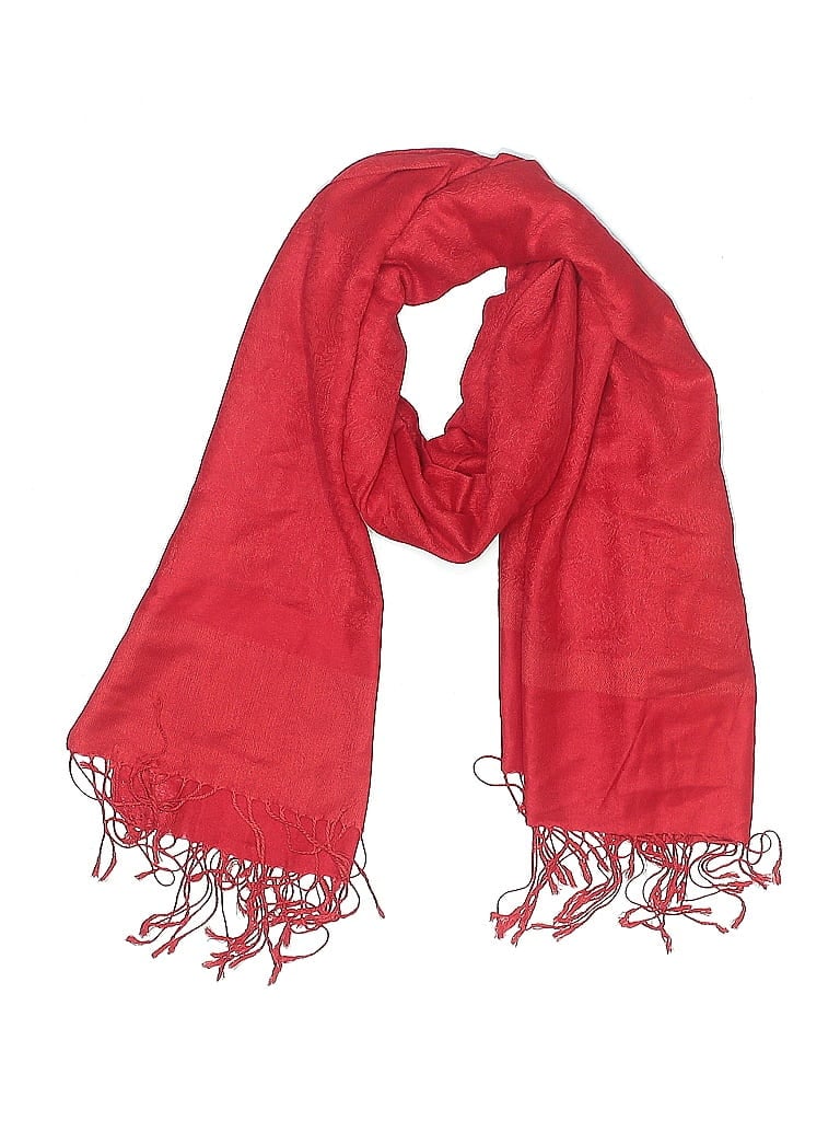 Pashmina Red Scarf One size - photo 1