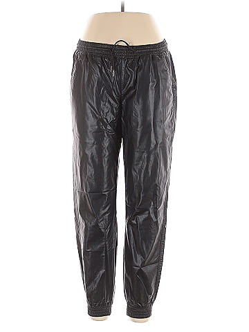 Zara Faux Leather Pants (view 1)