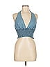 BDG 100% Cotton Blue Sleeveless Blouse Size M - photo 1