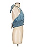BDG 100% Cotton Blue Sleeveless Blouse Size M - photo 3