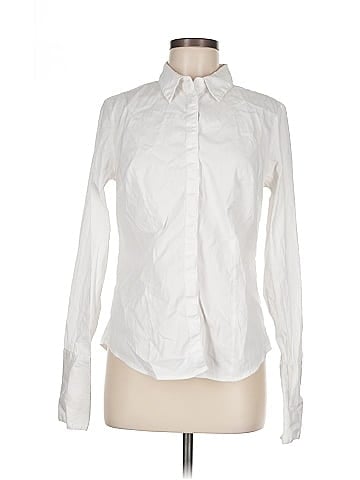 White House Black Market Long Sleeve Blouse (view 1)