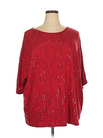 Catherines 3/4 Sleeve Blouse (view 1)