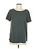 Pink Clover Gray Green Short Sleeve T-Shirt Size M - photo 1