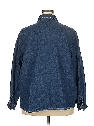 Liz & Me Long Sleeve Button-Down Shirt (view 2)