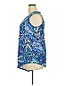 Avenue Blue Sleeveless Blouse Size 18 - photo 5