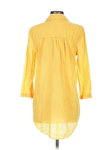 Lilla P 3/4 Sleeve Button-Down Shirt (view 2)