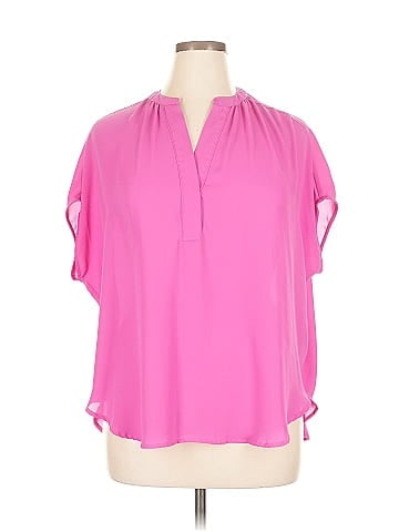 Violet & Claire Short Sleeve Blouse (view 1)