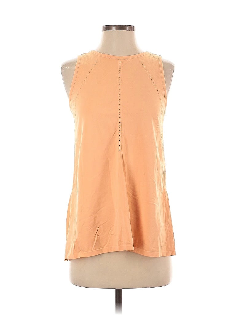 Click to view more detailed imagery on our partner's website Pre-owned Athleta Sleeveless T-shirt In Orange