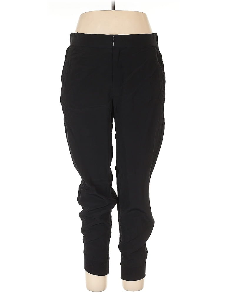 Pre-owned Splendid Active Pants In Black