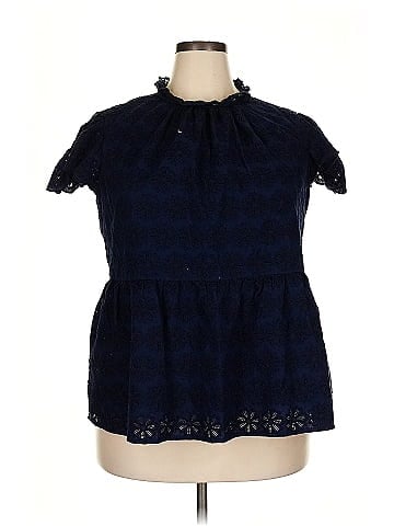 Crown & Ivy Short Sleeve Blouse (view 1)