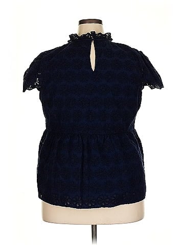 Crown & Ivy Short Sleeve Blouse (view 2)