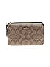 Coach Brown Tan Leather Wristlet One size - photo 1