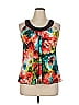 B.wear Green Sleeveless Blouse Size XL - photo 1