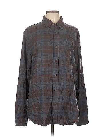 Weatherproof Long Sleeve Button-Down Shirt (view 1)