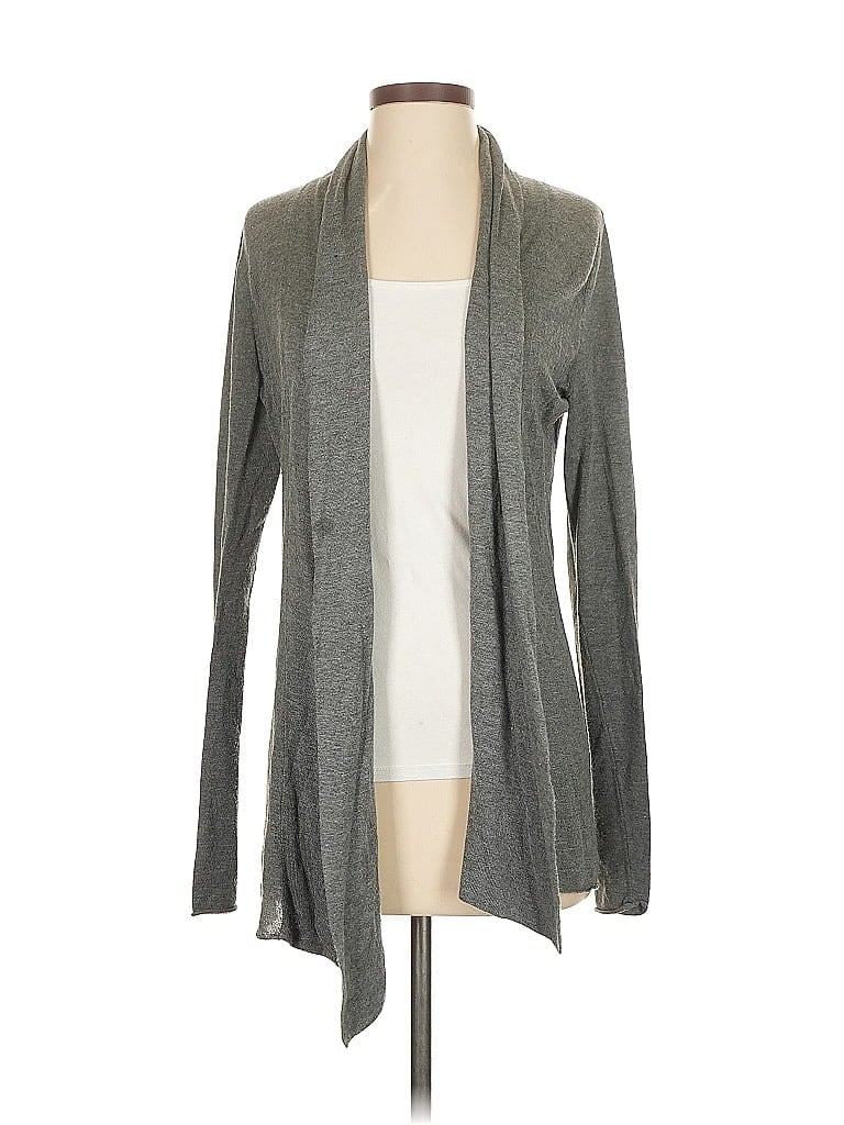 Pre-owned Express Cardigan Sweater In Gray