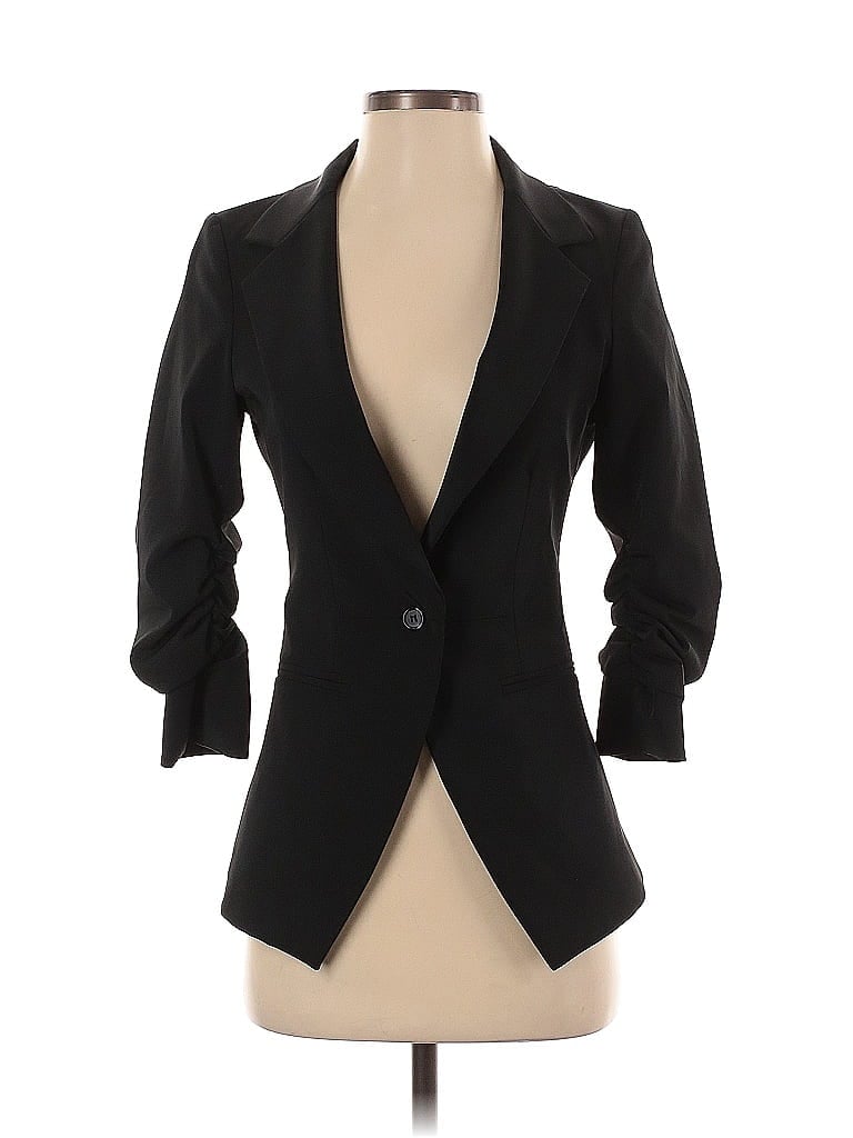Elizabeth and James Black Blazer Size 0 - photo 1