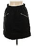 Walter 100% Polyester Solid Black Casual Skirt Size 6 - photo 1