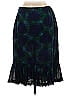Chico's Design 100% Rayon Argyle Blue Formal Skirt Size Med (1) - photo 2
