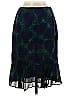 Chico's Design 100% Rayon Argyle Blue Formal Skirt Size Med (1) - photo 1