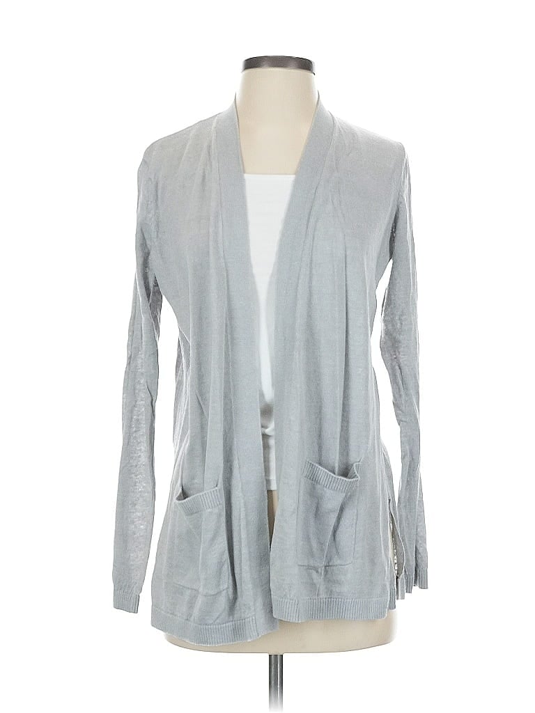 Pre-owned Gap Cardigan Sweater In Gray