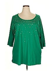 Roaman's 3/4 Sleeve Blouse