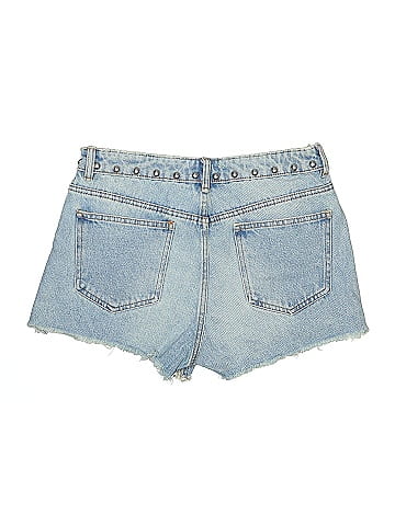 Zara TRF Denim Shorts (view 2)