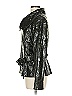 Worth 100% Polyester Metallic Silver Jacket Size 8 - photo 5