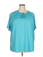 Isaac Mizrahi Live! Short Sleeve Blouse