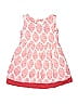 Zara Kids 100% Cotton Hearts Pink Dress Size 2 - photo 1