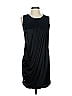 DressBarn 100% Polyester Solid Black Cocktail Dress Size 4 - photo 1